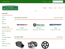 Tablet Screenshot of crozier4x4.com
